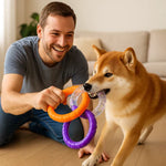 Robustes 3-Ring-Kauspielzeug für Hunde – langlebig und sicher
