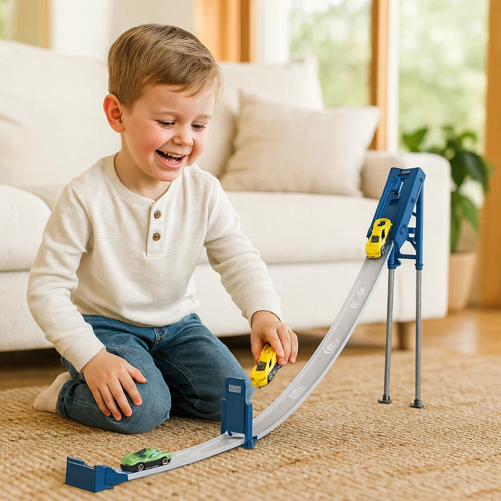 Catapult Race Track for Kids - Jump Track