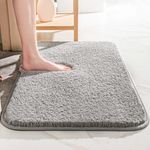 Plush Bathroom Mat for Ultimate Comfort – Non-slip and Suction Cup Secure