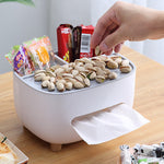 TidyBox: Stylish Storage Box with Phone Holder