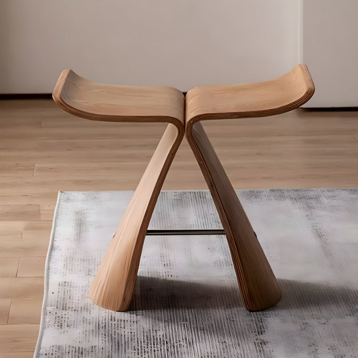 Natural Wood Bench | Elegant Seating in Minimalist Style
