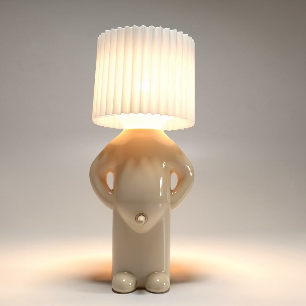 Verspielte LED Tischlampe für Gemütlichkeit und Stil