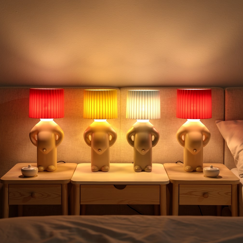 Verspielte LED Tischlampe für Gemütlichkeit und Stil