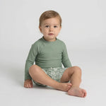 Long Sleeve Swim Set for Toddler Boys with UPF 50+ Protection