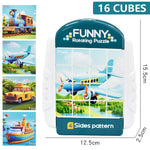 Rotating animal puzzle for children – Endless puzzle fun