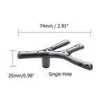 Aesthetic furniture handles in tree trunk design for every room