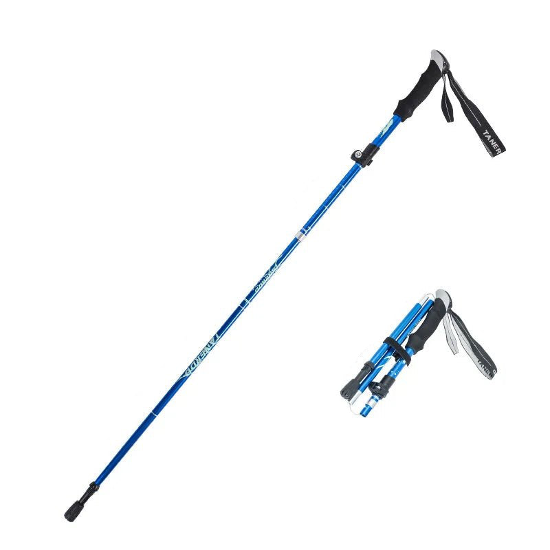 Lightweight foldable trekking poles – Ideal for hiking and camping