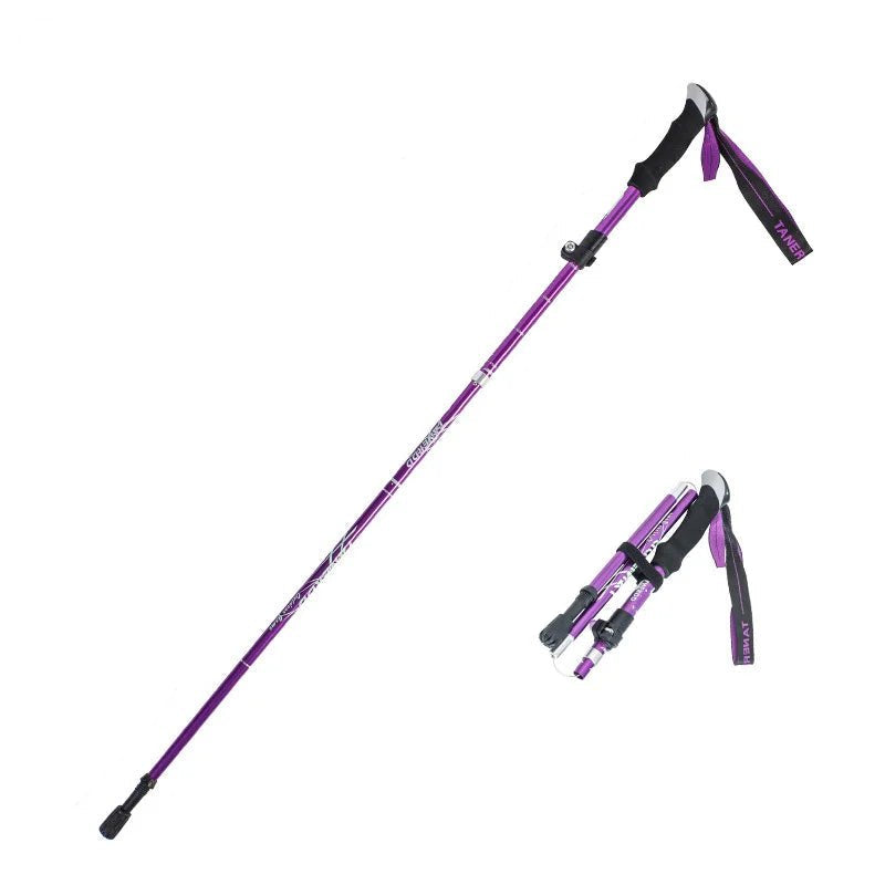 Lightweight foldable trekking poles – Ideal for hiking and camping