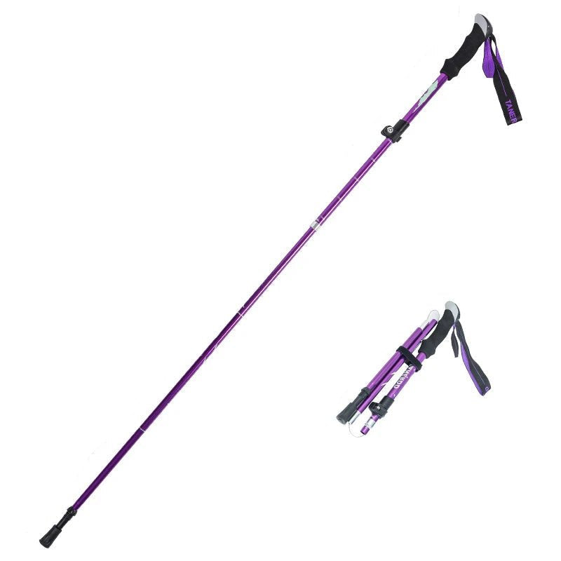 Lightweight foldable trekking poles – Ideal for hiking and camping