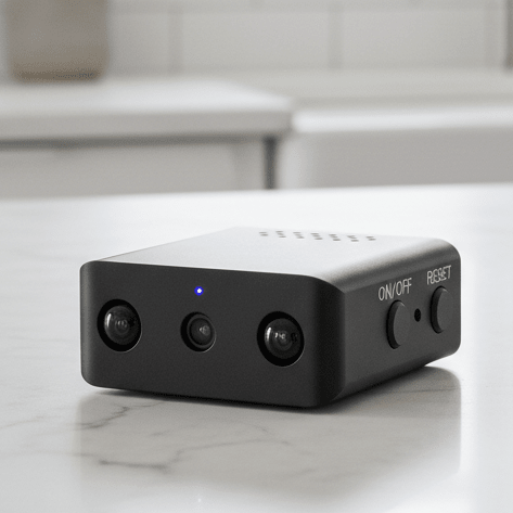 Smart Security Camera with HD Video and Night Vision