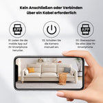 Kompakte WLAN Überwachungskamera für Innen und Außen