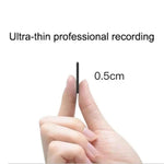 Compact Voice Recorder with Activation Feature – Portable Design