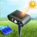 Tierfreundliche Solar Ultraschallabwehr für deinen Garten
