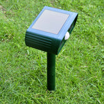 Tierfreundliche Solar Ultraschallabwehr für deinen Garten