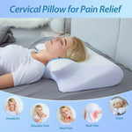 Memory Foam Neck Support Pillow – Ergonomic Design for All Genders