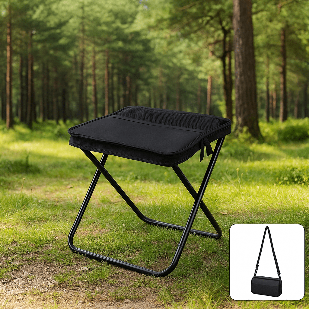 Folding Backpack Chair for Waterproof Outdoor Activities - Unisex