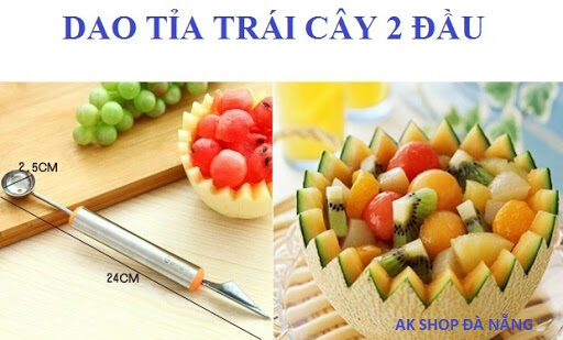 Multifunctional Melon Ballers with Stainless Steel Handle