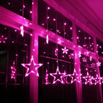 Sparkling Star Curtain Lights for Indoor and Outdoor Use – Energy-Saving Decoration