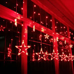 Sparkling Star Curtain Lights for Indoor and Outdoor Use – Energy-Saving Decoration