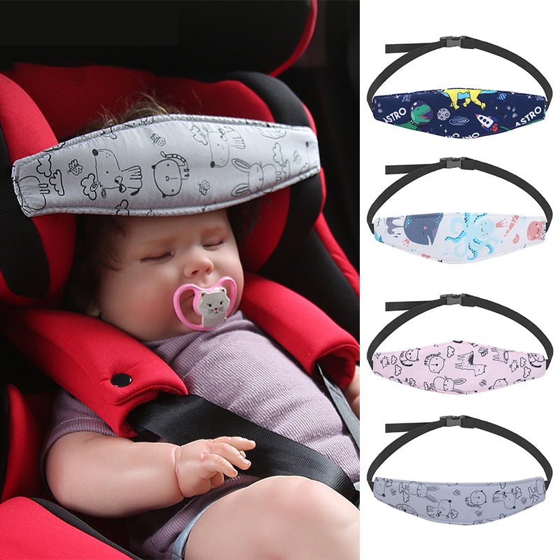 Child car seat headrest for optimal support