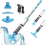 Cordless handheld pool vacuum