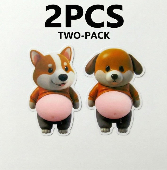 Silikon Aufkleber Schutz für Chubby Shiba
