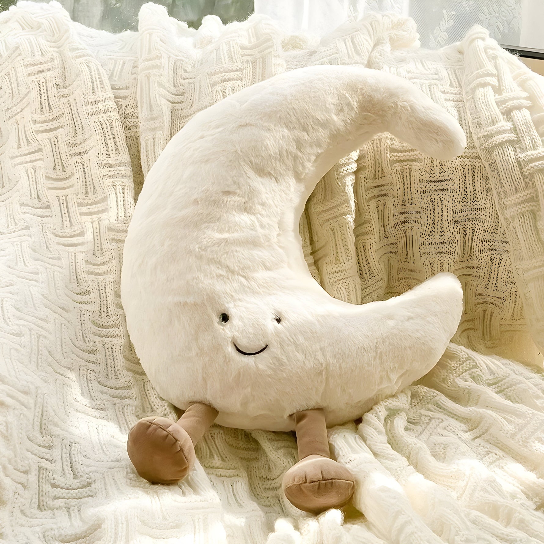 Tatami Cushion with Sun and Moon Design – Soft CloudMoon Cushion