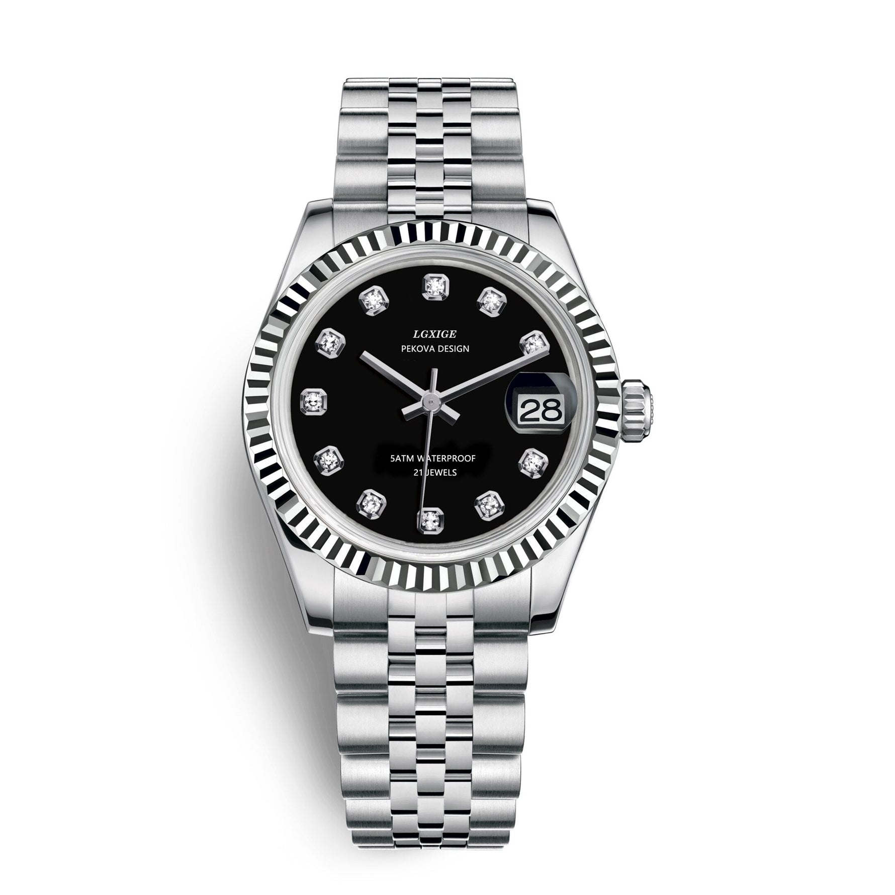 Elegant Stainless Steel Wristwatch – Stylish Precision for Every Occasion