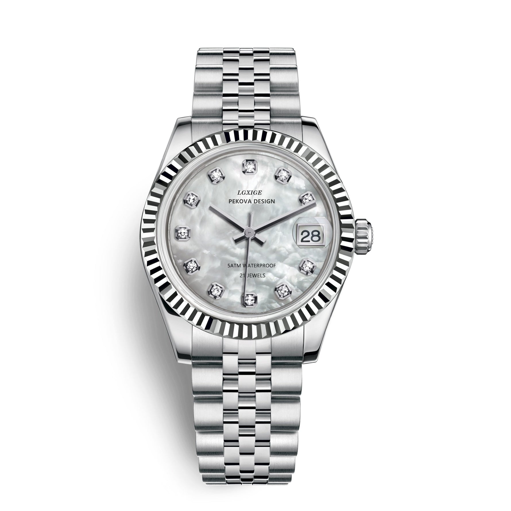 Elegant Stainless Steel Wristwatch – Stylish Precision for Every Occasion