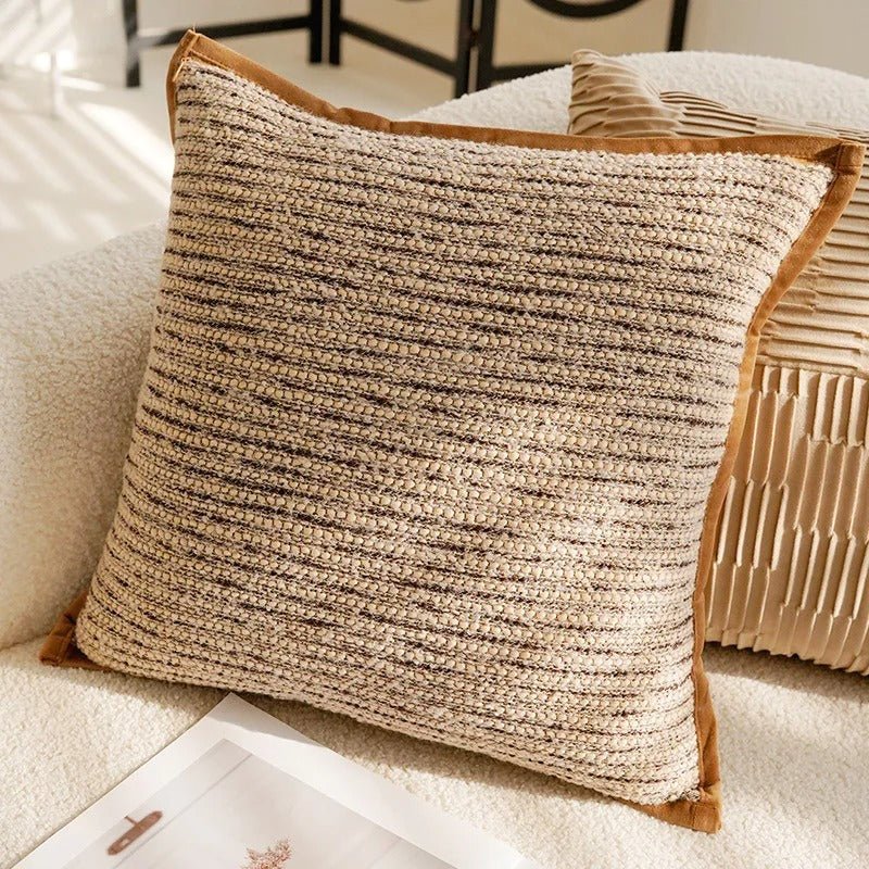 Luxuriöse Kissenbezüge mit stilvollem Jacquard-Muster