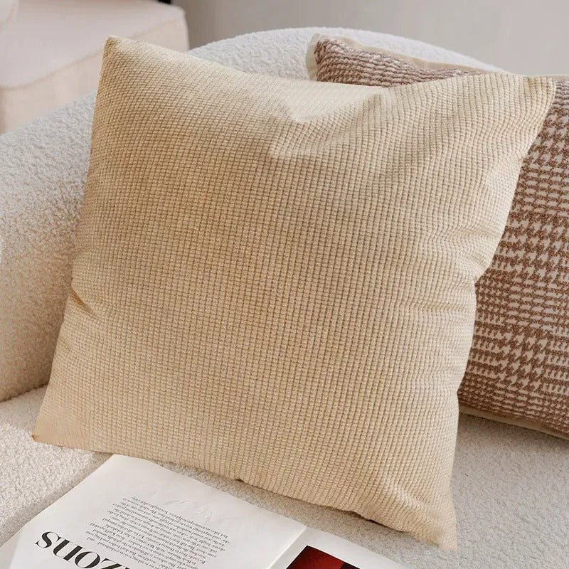 Luxuriöse Kissenbezüge mit stilvollem Jacquard-Muster
