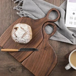 NobleWood - 2er Set edler Nussbaum Schneidebretter