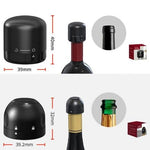 Weinfrischhalter (3 Stück) - Perfekte Lösung für angebrochene Flaschen
