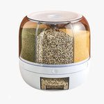Hygienic Cereal Dispenser with Airtight Lid for Fresh Food