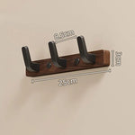 Stylish Wall Hook Made of Wood and Metal for Your Home