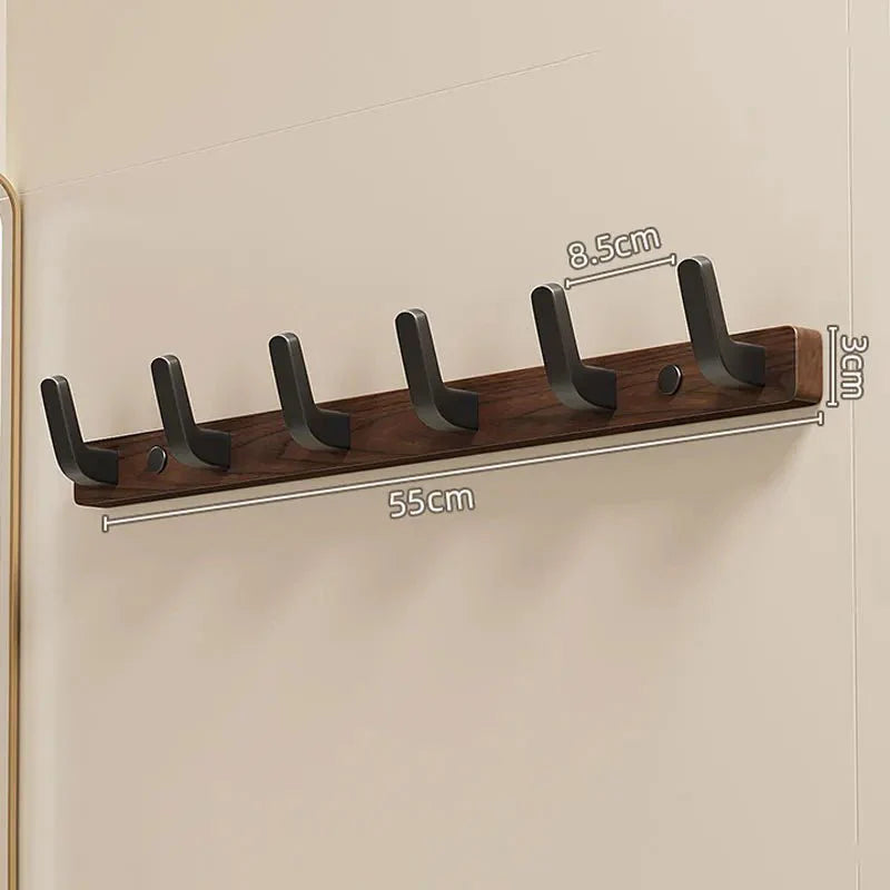 Moderne schwarze Holzablage für Ihr Zuhause