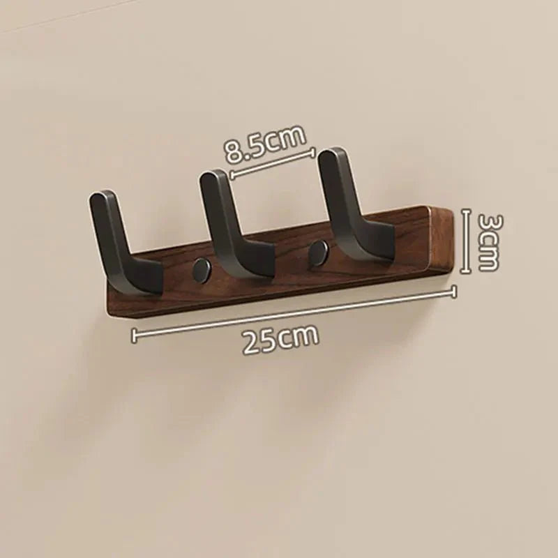 Moderne schwarze Holzablage für Ihr Zuhause