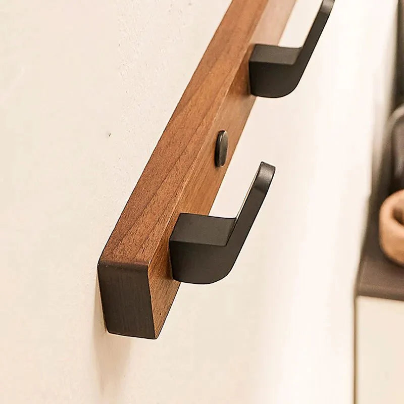 Moderne schwarze Holzablage für Ihr Zuhause