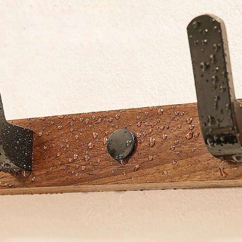 Moderne schwarze Holzablage für Ihr Zuhause