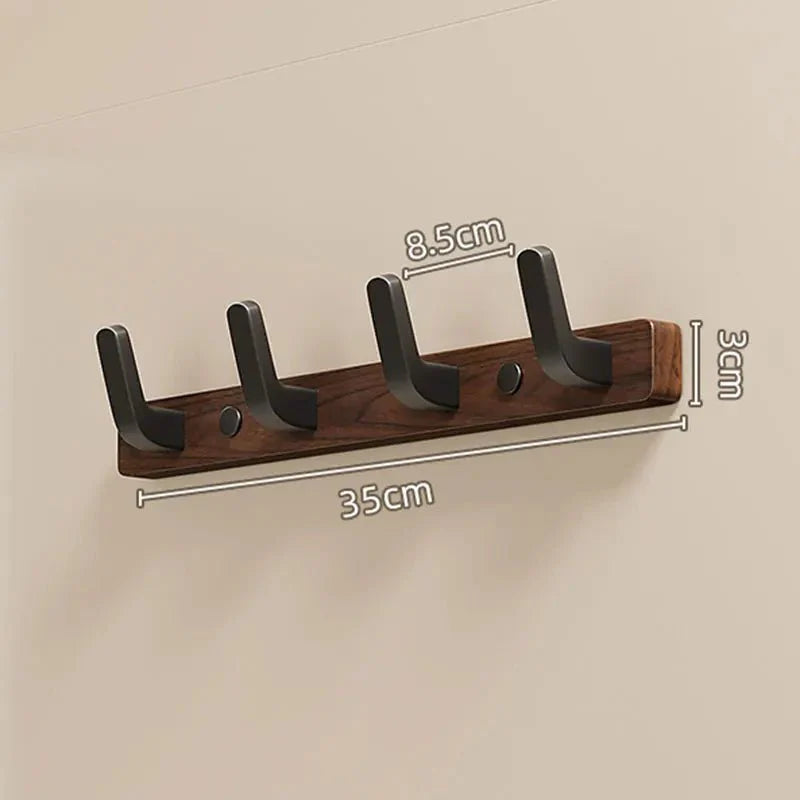 Moderne schwarze Holzablage für Ihr Zuhause