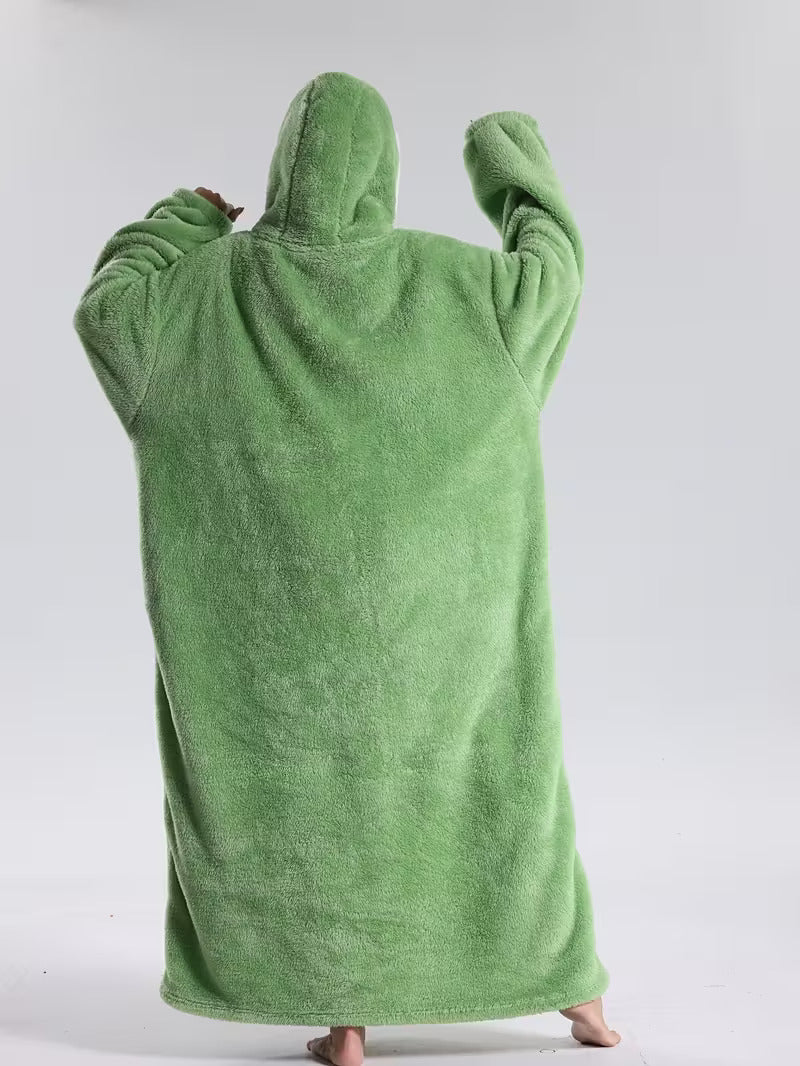 Kuschelige Hoodie Decke mit Ärmeln für ultimativen Komfort