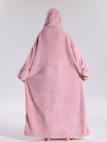 Kuschelige Hoodie Decke mit Ärmeln für ultimativen Komfort
