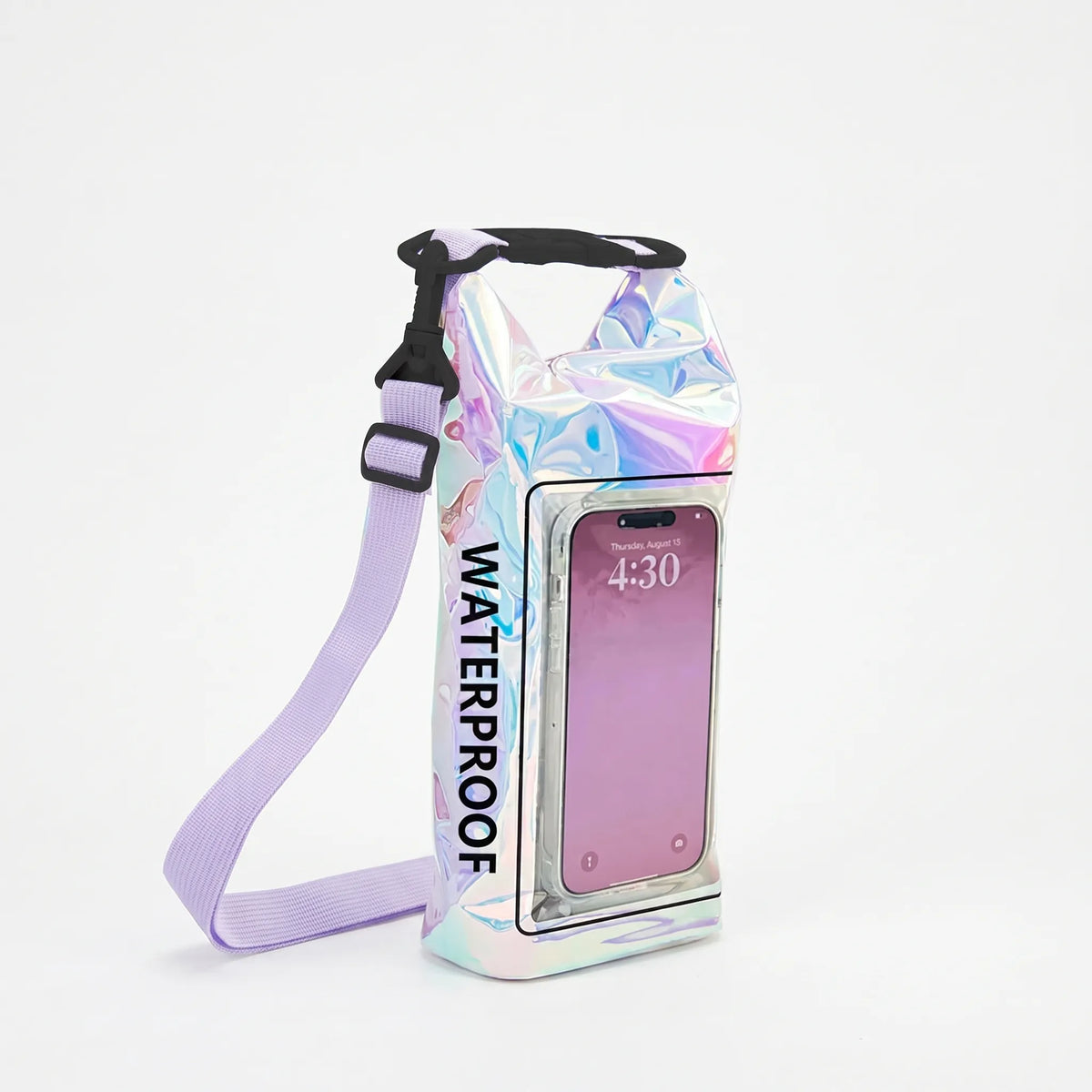 Dry Bag for Outdoor Activities - Waterproof Roll-Top Design with Phone Pocket