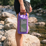 Dry Bag for Outdoor Activities - Waterproof Roll-Top Design with Phone Pocket