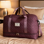 Stylische Weekender-Tasche mit Schuhfach für Reisen & Sport