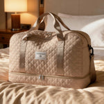 Stylische Weekender-Tasche mit Schuhfach für Reisen & Sport