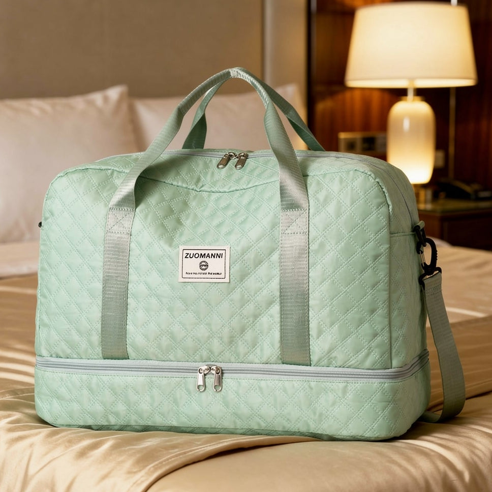 Stylische Weekender-Tasche mit Schuhfach für Reisen & Sport