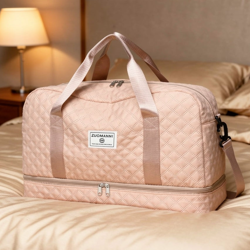 Stylische Weekender-Tasche mit Schuhfach für Reisen & Sport