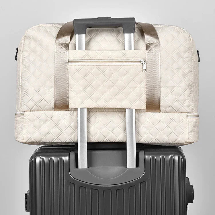 Stylische Weekender-Tasche mit Schuhfach für Reisen & Sport