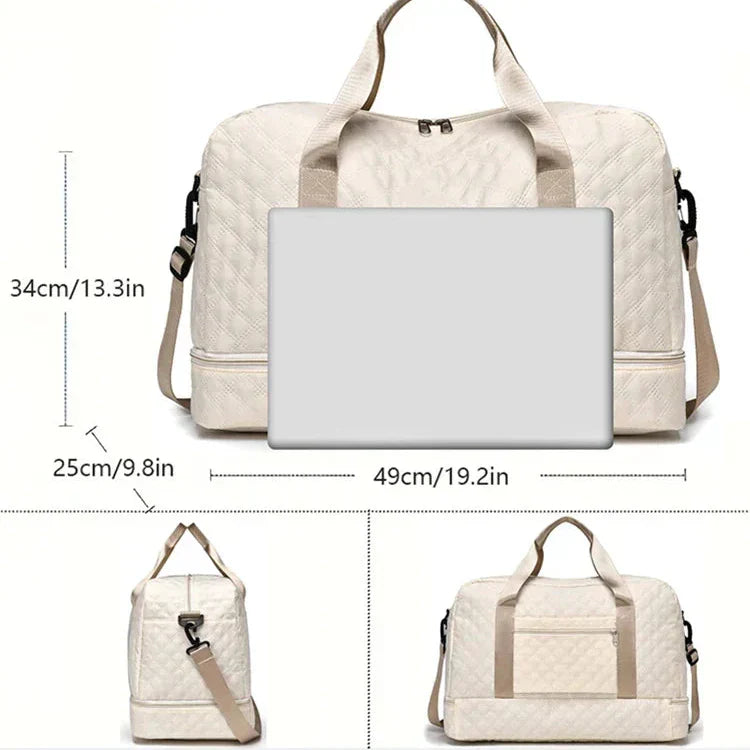 Elegante Reisetasche mit Schuhfach für jeden Anlass